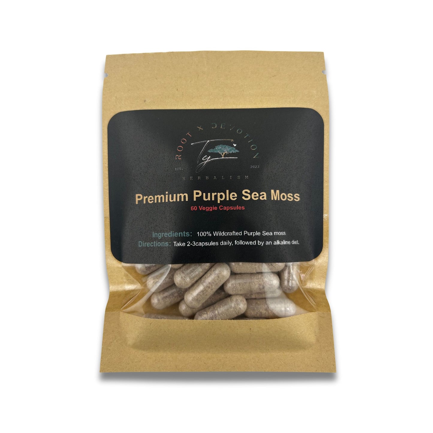 Premium Purple Sea Moss - Root X Devotion