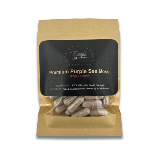 Premium Purple Sea Moss - Root X Devotion