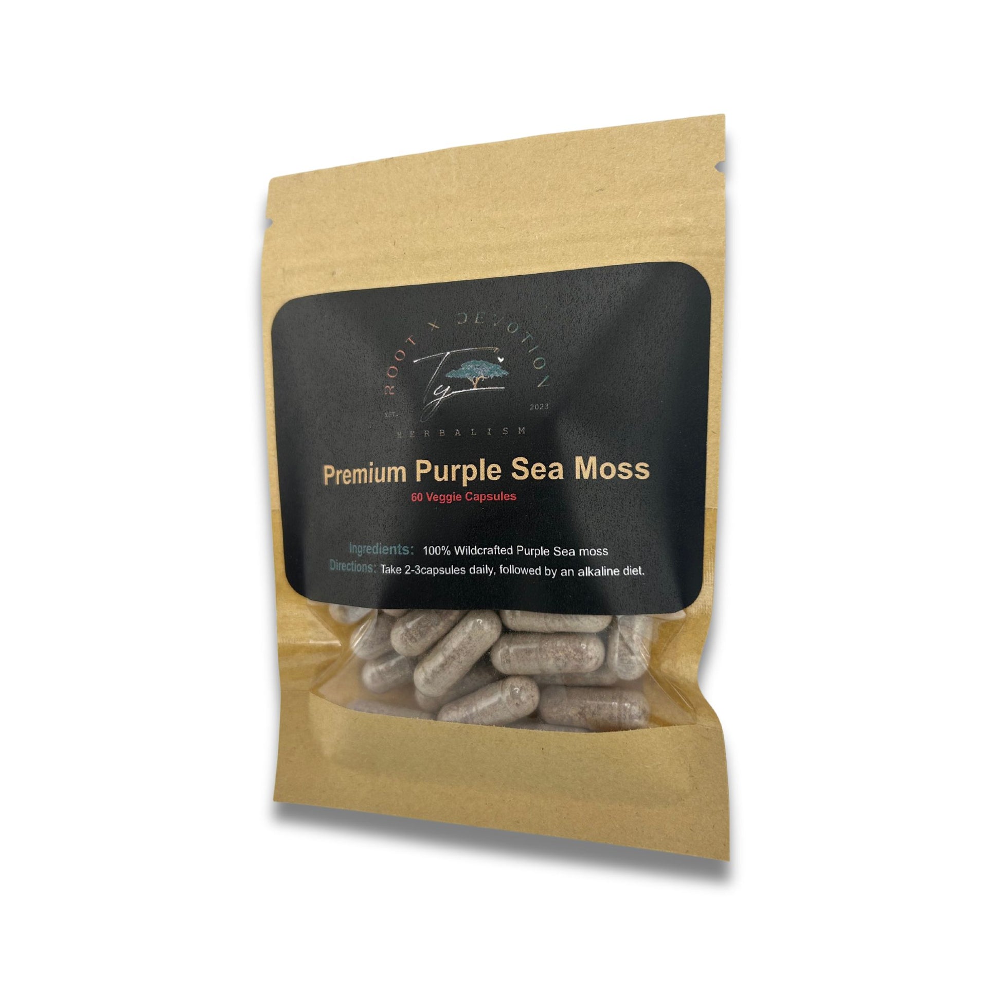 Premium Purple Sea Moss - Root X Devotion