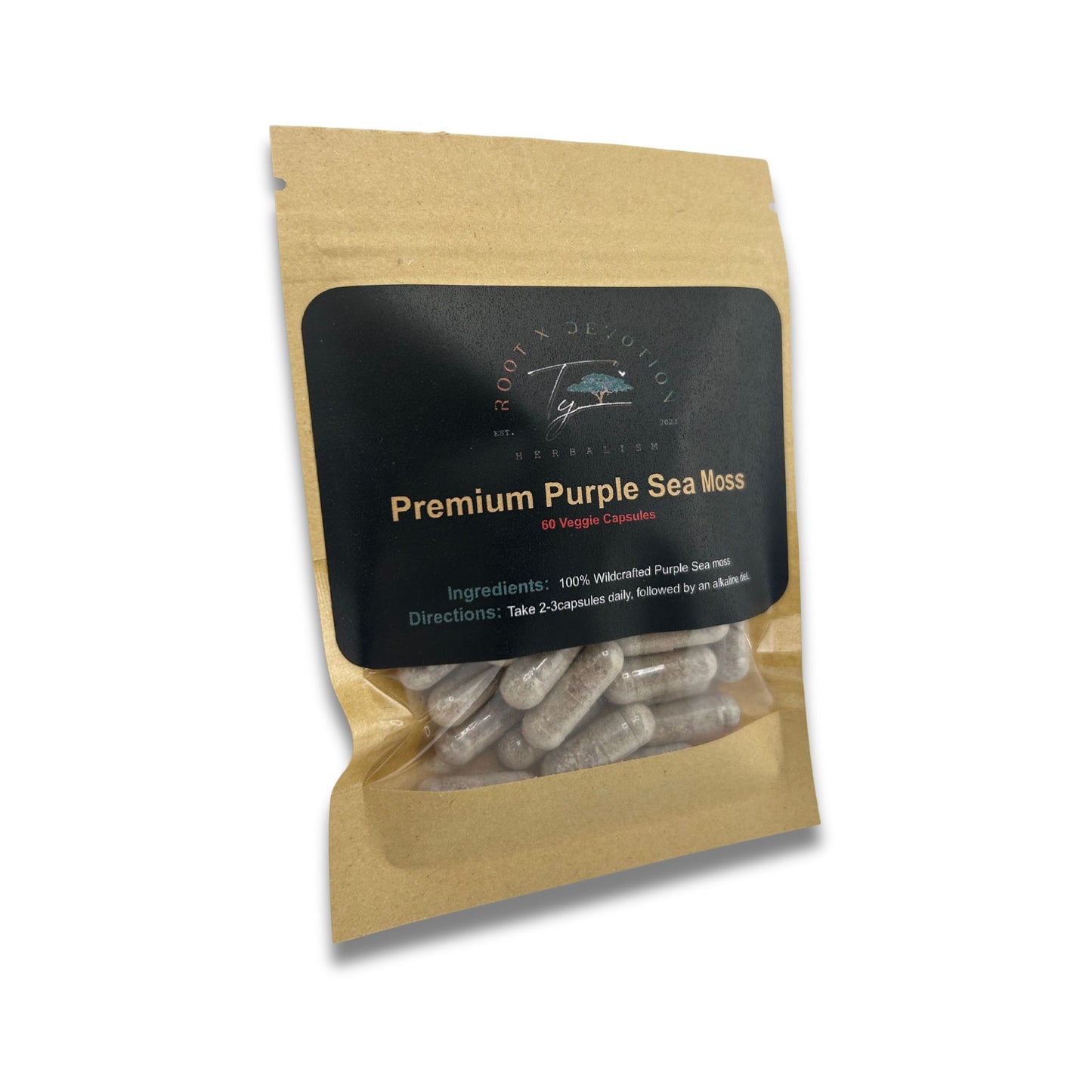 Premium Purple Sea Moss - Root X Devotion