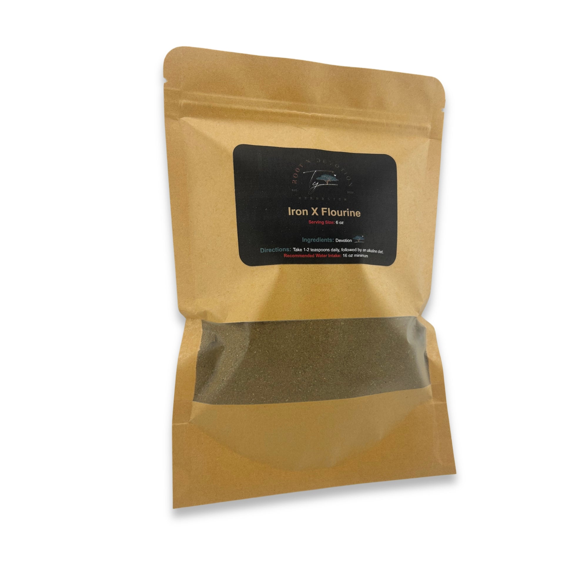 Iron X Fluorine (Full Blood Support Tea) - Root X Devotion