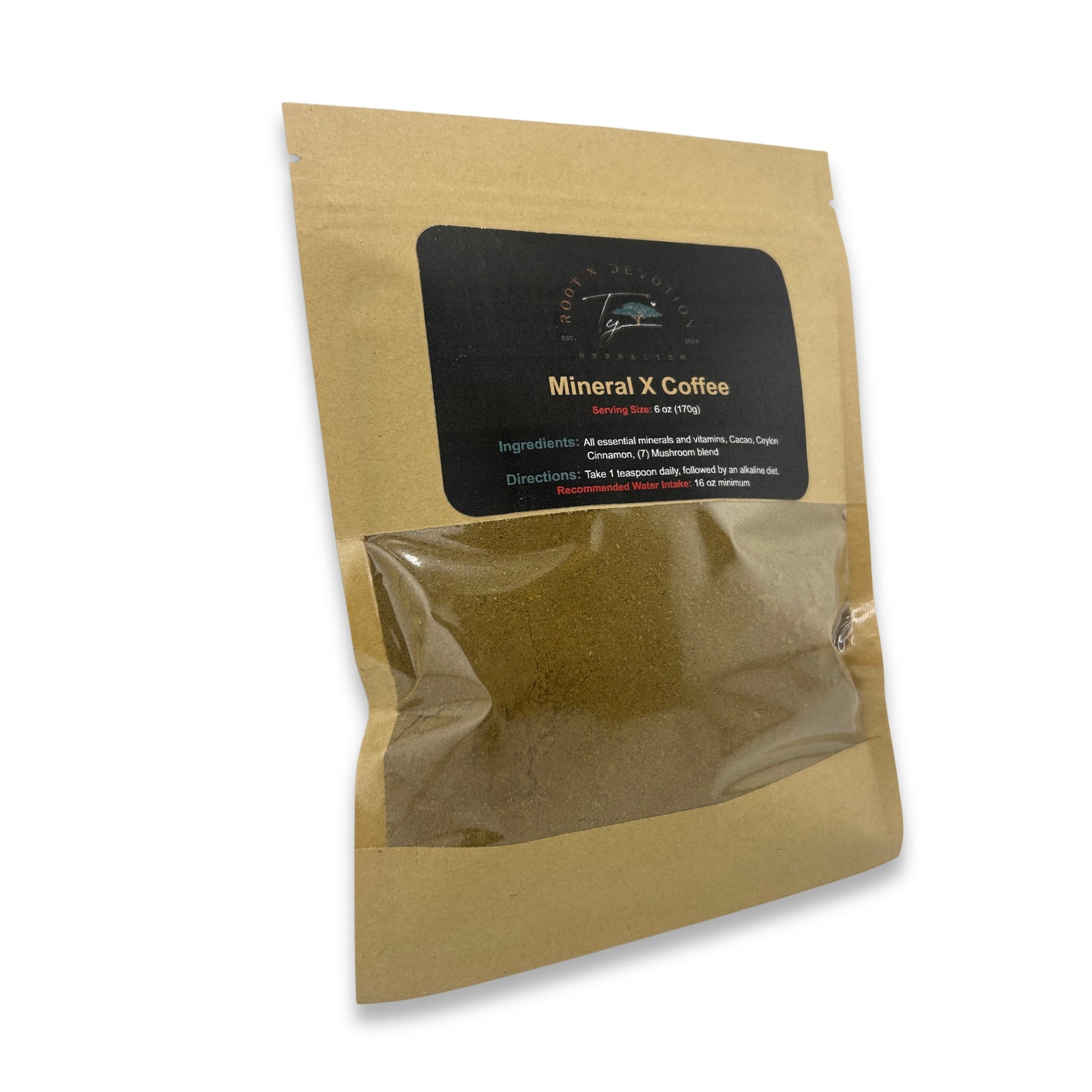 Mineral X Coffee (Mushroom Blend) - Root X Devotion
